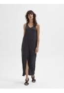 Rochie Selected Slfivy Ankle Slit Black