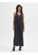 Rochie Selected Slfivy Ankle Slit Black