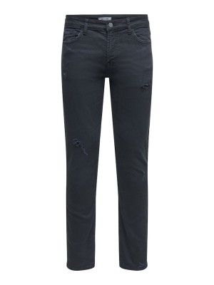 Blugi Barbati Only&Sons Onsloom Life Slim Washed Ma1849 Dark Navy