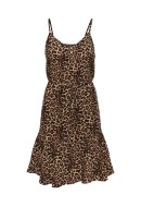 Rochie Pieces Pcnya Slip Buton Black/Leo