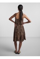 Rochie Pieces Pcnya Slip Buton Black/Leo