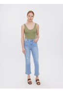 Blugi Dama Vero Moda Vmstella Hr Kick Flare V3219 Light Blue Denim