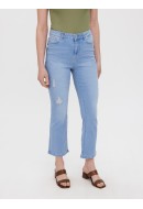 Blugi Dama Vero Moda Vmstella Hr Kick Flare V3219 Light Blue Denim