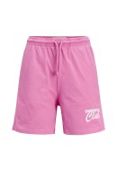 Pantaloni Scurti Dama Jjxx Jxbarbara Hw Relaxed Vint Super Pink Detail Bright White