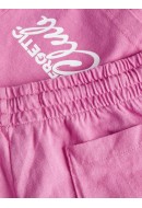Pantaloni Scurti Dama Jjxx Jxbarbara Hw Relaxed Vint Super Pink Detail Bright White