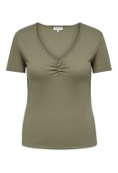 Bluza Dama Only Carmakoma Cartine Placket Mermaid