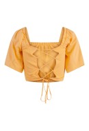 Bluza Dama Pieces Pcsonia Croped Peach Cobbler