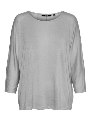 Bluza Dama Vero Moda Vmanepaya 3/4 Light Grey Melange