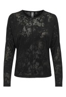 Bluza Dama Only Play Onpedme Burn Out Black