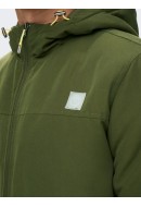 Men Jacket Only&Sons Onsdamian Hood Olive Night