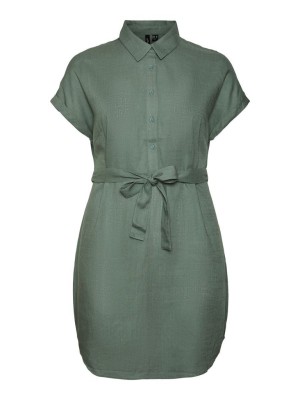 Dress Vero Moda Curve Vmlailah Abk Shirt Laurel Wreath