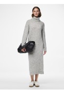 Rochie Pieces Pcjuliana Rollneck Knt Light Grey Melange