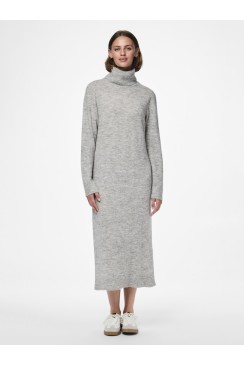 Dress Pieces Pcjuliana Rollneck Knt Light Grey Melange