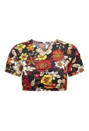 Maieu Dama Neon&Nilon Neolua Flower Cropped Shopping Bag/Flower