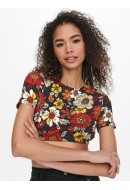 Maieu Dama Neon&Nilon Neolua Flower Cropped Shopping Bag/Flower