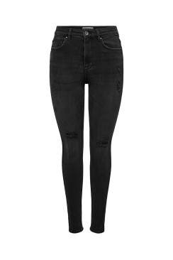 Blugi Dama Only Onlmila Hw Sk Ank Dot Box Washed Black