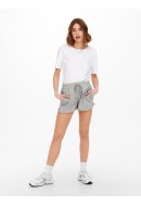 Pantaloni Scurti Dama Only Onlmiami Swt Light Grey Melange