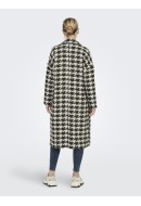 Women Coat Only Onljohanna Houndtooth Dark Olive/Houndtooth