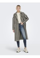 Women Coat Only Onljohanna Houndtooth Dark Olive/Houndtooth