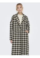 Women Coat Only Onljohanna Houndtooth Dark Olive/Houndtooth