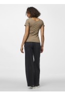 Women T-shirt Pieces Pckitte Fossil