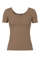 Women T-shirt Pieces Pckitte Fossil