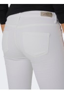 Women Jeans Only Onlblush Sk Raw Ank Rea0730 White