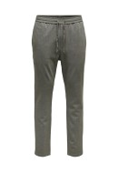 Pantaloni Barbati Only&Sons Onslinus Tap Stripe 3492 Chinchilla