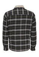 Men Jacket Only&Sons Onsbaz Ovr Teddy Check Pkt Canteen