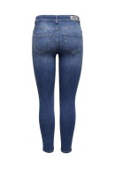 Women Jeans Only Onlbobby Life Mid Sk Ank Rea1 Medium Blue Denim