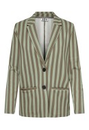 Sacou Dama Jacqueline De Young Jdylouisville Catia Jrs Walnut Stripes Seagrass Wide Stripe