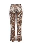 Pantaloni Dama Neon&nailon Lucca Wide Shoping Bag Aop Swirl