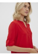 Bluza Dama Vero Moda Vmelva 3/4 Fold-Up Goji Berry