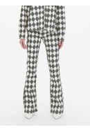 Pantaloni Dama Neon&nailon Neoswirl Mid Print Cloud Dancer/Check