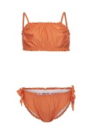 Kids Swimsuit Only Kogirena Wrinkle Coral Rose