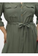 Dress Vero Moda Curve Vmbumpy Shirt Laurel Wreath