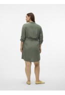 Dress Vero Moda Curve Vmbumpy Shirt Laurel Wreath