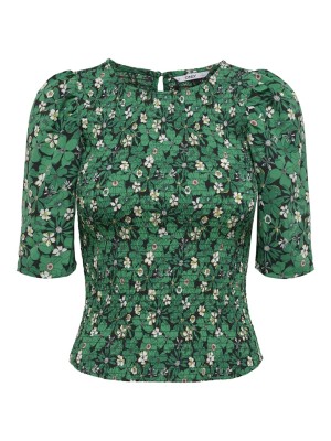 Bluza Dama Only Onlcarlotta 2/4 Smock Black Queen Blooming