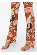 Women Pants  Neon&Nylon Neolucy Flair Hot Coral/Flower