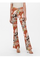 Women Pants  Neon&Nylon Neolucy Flair Hot Coral/Flower