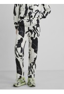 Pantaloni Dama Pieces Pcjulie Hw Cloud Dancer/Black