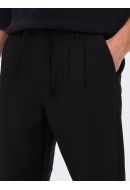 Pantaloni Barbati Only&Sons Onsdew-Pax Crop Tap 2907 Black