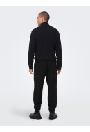 Men Pants Only&Sons Onsdew-Pax Crop Tap 2907 Black