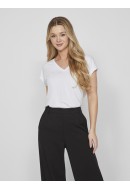 Tricou Dama Vila Vimodala V-Neck Optical Snow