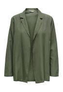 Women Blazer Only Onlbillie Linen Loose Kalamata