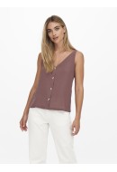 Maieu Dama Lux Sl Button Rose Brown