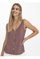 Maieu Dama Lux Sl Button Rose Brown