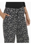 Pantaloni Dama Only Onlnova Lux Palazo Phantom/Mono Flower