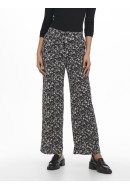 Women Pants  Only Onlnova Lux Palazo Phantom/Mono Flower