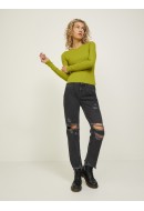 Blugi Dama Jjxx Jxseoul Stright Mw Rr3006 Black Denim